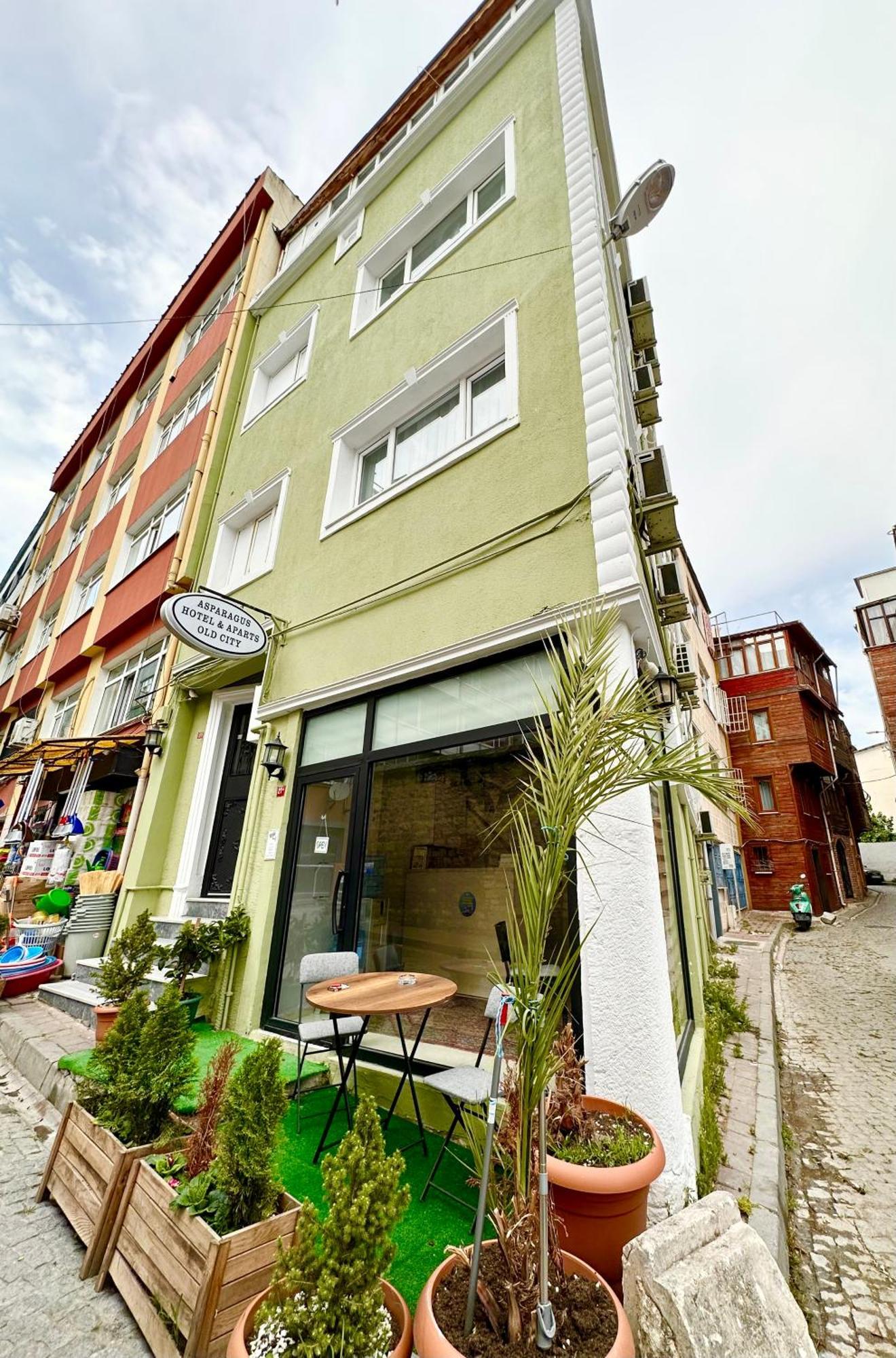 Asparagus Hotel & Suites Old City Istanbul Exteriör bild